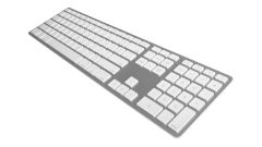 Matias Wireless Aluminum Keyboard - Silver-FR